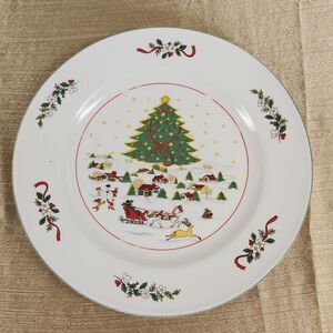 Panstone Christmas Dinner Plate